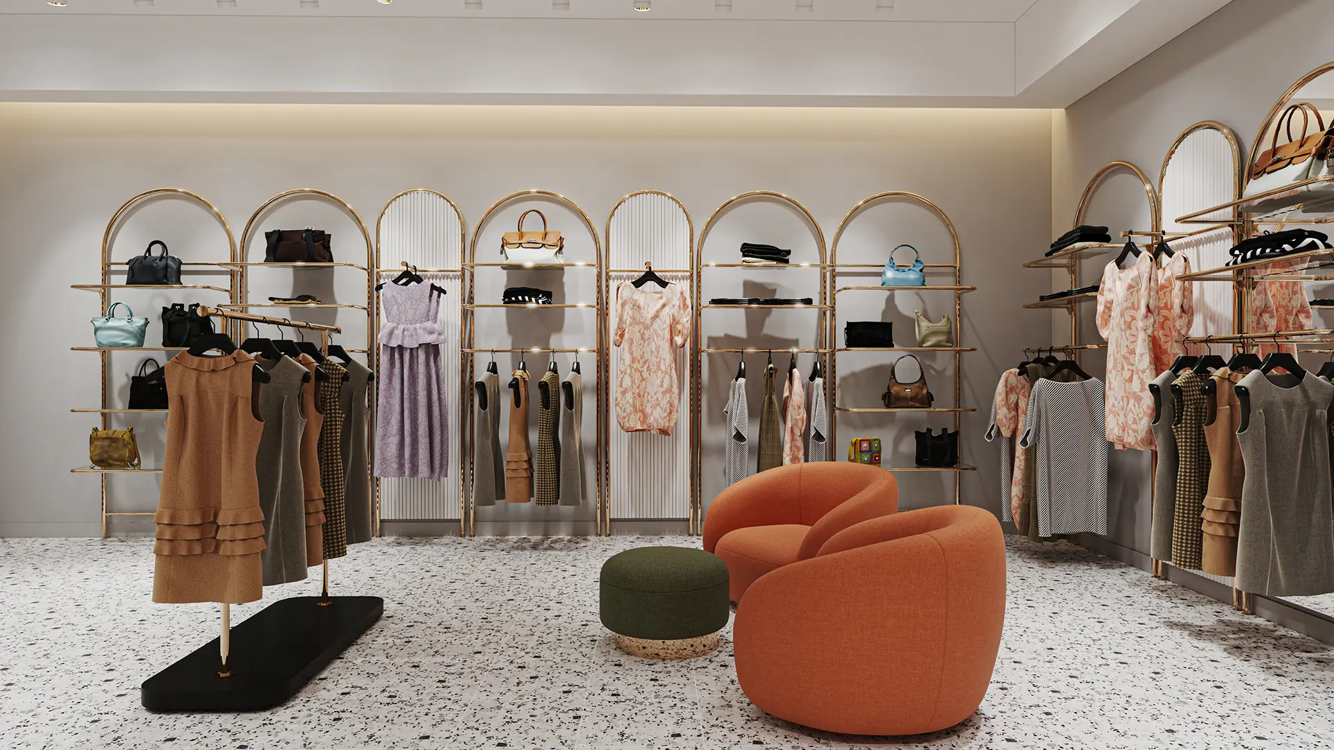 Boutique K02 (3) butik mağaza tasarımı
