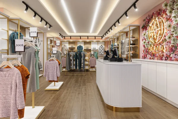 olala fashion mağaza tasarımı
